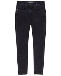 Pennyblack - Slim Fit Jeans Zwart 5-Pocket Model - Lyst