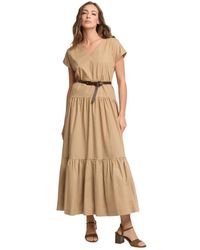 Kocca - Kleedjes ,Abito A Balze Con Cintura - Lyst