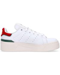 adidas - Bonega Low-Top Sneaker Cloud/Grün - Lyst