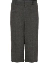 Cro - Broeken ,Grijs ,Polyester Bruin Geruite Winter Shorts Klassieke Pasvorm - Lyst