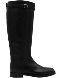 Church's - Schoenen ,Zwart ,Leer Zwarte Leren Michelle Laarzen - Lyst