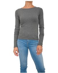 Marella - Tops ,Grijs ,Polyester Grijze Tanktop - Lyst