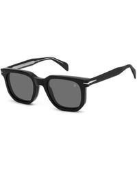 David Beckham - Db 7143/C Vierkant Optisch Montuur - Lyst