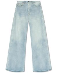 Vetements - Jeans with wide legs - Lyst