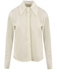 Mar De Margaritas - Penelope Blouse Met Kraagdetail - Lyst