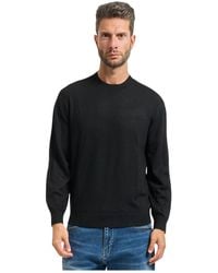 ARMANI EXCHANGE - Round-Neck Knitwear - Lyst