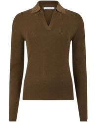 Max Mara - Kasjmier En Zijde Polo Trui - Lyst