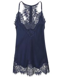 Gold Hawk - Tops ,Blauw ,Katoen Sleeveless Top - Lyst