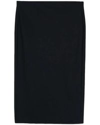Patrizia Pepe - Falda elegante negra k103 - Lyst