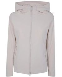 Woolrich - Jassen ,Grijs ,Firth Down Short Parka - Lyst