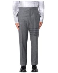 Thom Browne - Broeken ,Grijs ,Broeken - Lyst