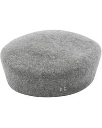 Ruslan Baginskiy - Logo-Embroidered Felt Beret - Lyst