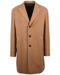 Luigi Bianchi - Single-Breasted Coats - Lyst