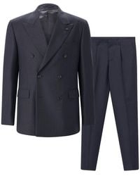 Lardini - Double Breasted Suit - Lyst
