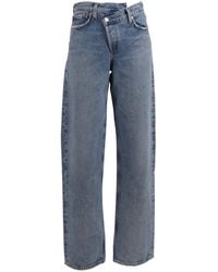 Agolde - Straight Fit Jeans - Lyst