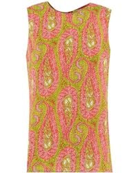 Etro - Sleeveless Tops - Lyst