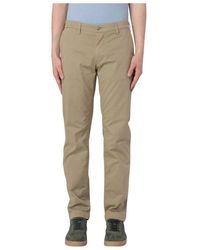 Re-hash - Slim Fit Casual Chinos Broek - Lyst