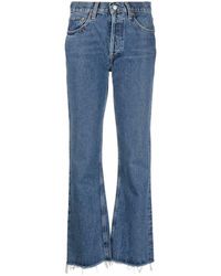 Agolde Flared Jeans - - Dames - Blauw