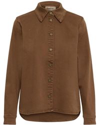 My Essential Wardrobe - Overhemden ,Bruin ,Blouses & Shirts - Lyst