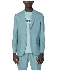 Antony Morato - Grüner einfarbiger blazer - Lyst