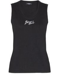 Balmain - Sleeveless Tops - Lyst