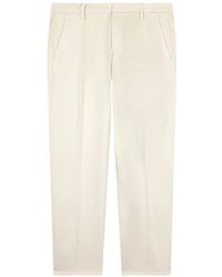 Dondup - Broeken ,Katoen Alfredo Slim Chino Broek - Lyst