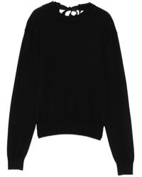 Lanvin - Round-Neck Knitwear - Lyst