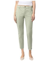 M·a·c - Cropped Trousers - Lyst