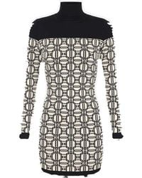 Elisabetta Franchi - Knitted Dresses - Lyst