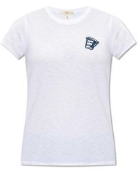 Rag & Bone - Camiseta de algodón orgánico - Lyst