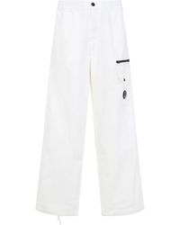 C.P. Company - Microreps Boxy Cargo Cotton Pants-Uomo - Lyst