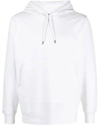 C.P. Company - Weiße metropolis sweaters mit logo-print,hoodies - Lyst