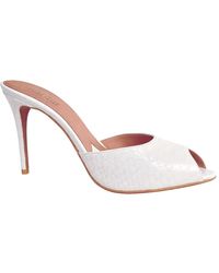 Paris Texas - Vera Open Toe Mule 85 - Lyst