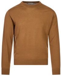 Canali - Round-Neck Knitwear - Lyst