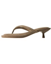 L37 - Heeled Mules - Lyst