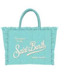 Mc2 Saint Barth - Stroh vanity mini tasche - Lyst