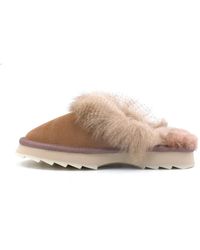 EMU - Schoenen ,Bruin ,Leer Jolie Sharky Crimp Slipper - Lyst