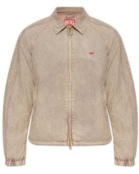 DIESEL - Light Jackets - Lyst