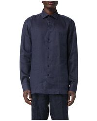Etro - Klassisches Weißes Langarmhemd - Lyst