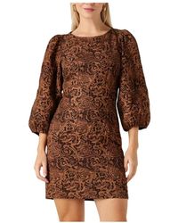 Aaiko - Nicolette Pes 547 Mini Jurk - Lyst