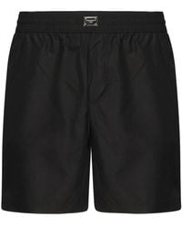 Dolce & Gabbana - Leichte Nylon-Shorts - Lyst