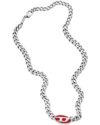 DIESEL - Necklaces - Lyst