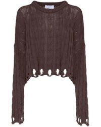 Soallure - Pullover Mit Zopfmuster - Lyst