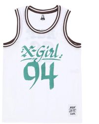 Huf - Tops ,Wit ,Mesh Tank Top Home Team Jersey - Lyst