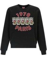 KENZO - Wild Tiger Geborduurde Sweatshirt - Lyst
