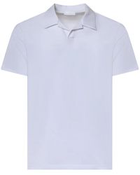Dondup - Tops ,Wit ,Katoen Regular-Fit Jersey Polo Shirt - Lyst