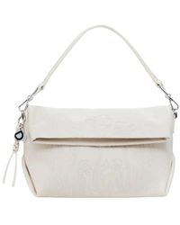 Desigual - Stilvolle Reißverschlusstasche Mit Taschen - Lyst