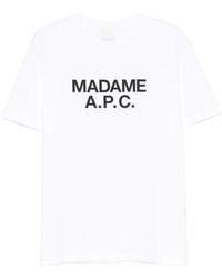 A.P.C. - T-Shirts - Lyst