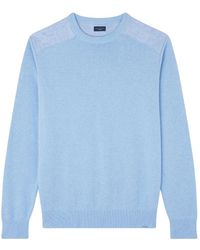 Paul & Shark - Hoodies & Sweatvesten ,Blauw ,Katoen Stijlvolle Pull Sweatshirt - Lyst