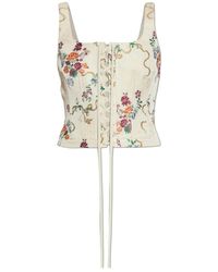 McQueen - Sleeveless Tops - Lyst